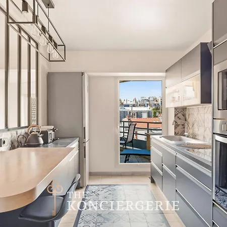 Bm-appartement D'architecte 85 M2 Terrasse- Passy דירה *