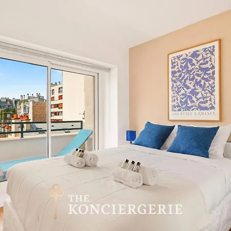 Bm-appartement D'architecte 85 M2 Terrasse- Passy * פריז